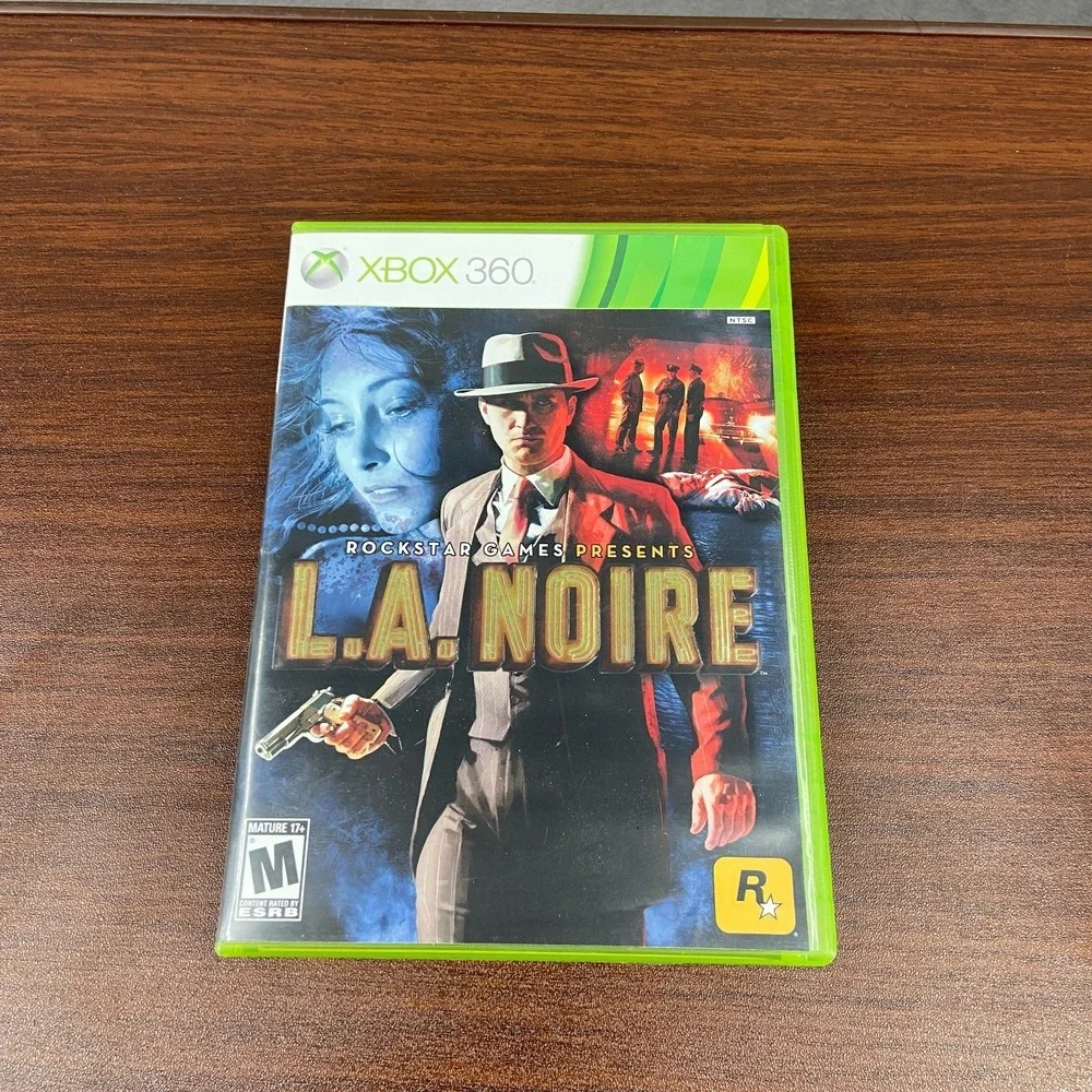 L.A. Noire Microsoft Xbox 360 Rockstar Games Action-Adventure Mystery Video Game